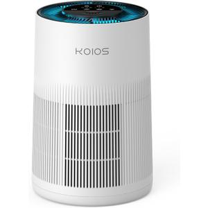 Air Purifiers for Home Large Room 1200ft, KOIOS H13 True HEPA Air Purifier for Bedroom with 7 Colorful Lights, Aromatherapy, Desktop Air Filter Cleaner for Smoke Dust Pollen Pets Dander Odor, AP2303