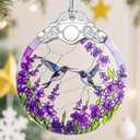 Hummingbird Christmas Ornaments, Christmas Tree Decorations, Keepsake Ornaments, Holiday Decor, Holiday & Xmas Gift, Hummingbird Gifts, Gifts for Birds Lovers, Women, Friends