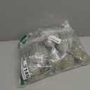 30 Pcs Velvet Christmas Ball Ornaments, Christmas Tree Ball Ornaments Flocked Plastic Balls Xmas Hanging Decorations for Tree Holiday Party (Dusty Blue, 3.15 Inch)