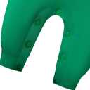 Baby Boys Girls Happy St.Patrick's Day Rabbit Easter Outfits Romper with Hat (6-12 Months, Green)