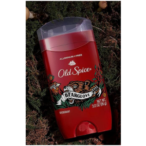 Old Spice Aluminum Free Deodorant for Men, 24/7 Odor Protection, 24/7 Freshness & Lasting Scent, Bear glove Scent, 3.0 oz with Travel Size Swagger Body Wash (Pack of 1)
