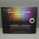 Quntis RGB Pro+ Monitor Light Bar with Remote, 15 Modes Gaming Backlight, 4 Colors & Brightness Dimmable Fronlight, 20" Ra95 Eye-Care USB Reading Monitor Lamp, No Glare, Upgraded Clip for All Monitor