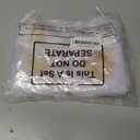 100 Pcs Wedding Favor Bags Mesh Thank You Gift Bags with Drawstring Sheer Mesh Organza Wedding Thank You Gifts Bag for Guests Goodie Jewelry Candy for Bridal Shower, Anniversary(4 x 6 Inch,White)