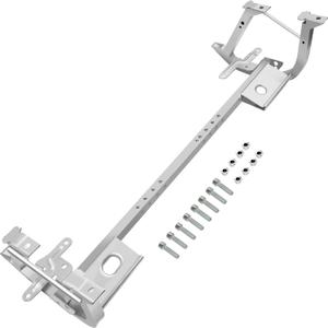 Lower Radiator Core Support Skid Bar Plate Compatible with 2005-2013 Corvette C6 Replaces OE Number: 20939829 15916658