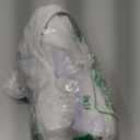 Sexy Backless Cheeky High Cut Leg Thong V Neck One Piece Swimsuit, Size L