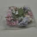Artificial Flowers Bouquet Hydrangea Fake Flowers Rose Flowers Arrangement Table Centerpiece Living Room Decor Handheld Bouquet Ornaments (Blue1)
