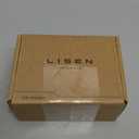 LISEN Magnetic Phone Holder for Car, Upgraded Clip + Ultra 6 Strong Magnets, Phone Magnets for Back of Cell Phone, Soporte de Telefono para carro for Galaxy S25 Ultra 4-6.7 inch Smartphones (Black)