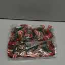 6 Pcs Christmas Burlap Plaid Bow with Pine Cones Pine Needles Xmas Checkered Ribbon Bow for Christmas Indoor Outdoor Farmhouse Tree Wreath Garland Craft Decor (Red and Black)