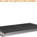 Cooking Grates and Emitter Plates Replacement Parts for Charbroil Commercial TRU-Infrared 4 Burner Grills 463242715 463242716 463276016 466242715 G533-0009-W1 G533-2200-W1 17" x 9 1/2" Grill Grid