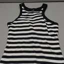 SUUKSESS Women Padded Cotton Ribbed Tank Tops High Neck Racerback Basic Tops (Black, M)