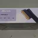 Steamer for Clothes, Sundu Portable 2-in-1 Steamer & Iron, 15s Fast Heat-up, 100ml Water Tank, Ironing Gloves, 20 Min Continuous Steam, Wrinkle Remover for Garment, Travel & Home Use (Gray) (Grey)