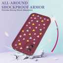 Case for iPhone 12, Silicone Shockproof Cover Women