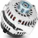 New Alternator (145 Amp, with 2Pin Plug) Fit for 20052007 Chevrolet Silverado 1500/2500 HD/3500, 2005 2006 Chevrolet Avalanche 1500/Silverado 1500 HD, GMC Sierra 1500/1500 HD/2500 HD/3500, 5.3/6L