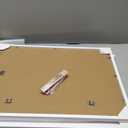 Egofine 18x24 Frames Set of 2 Matted for 16x20 White Poster Frame Made of Solid Wood - Acrylic Plexiglass Front for Wall Mounting Hanging Picture Frame Vertically or Horizontally