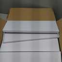 Shinylin 24 Pcs Gift Wrap Tie Boxes Valentines Men Women Sock Scarves Gifts Boxes with Lids 14 x 4.3 x 0.75'' Bulk Cardboard Paper Gift Box for Valentines Birthday Wedding Engagement (White)