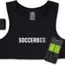 SOCCERBEE-Pro2 - GPS Tracker and Vest for Tracking Activities of Outdoor Sports Athletes Such as Soccer, Football, Rugby, Hockey, and Lacrosse (Extra Small)