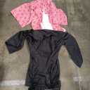 Anime Cosplay Costume Outfit Dress Suit Full Set with Hairwear and Mouthpiece Two Style Women 42R