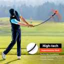 Golf Swing Trainer Aid and Correction for Strength Grip Tempo & Flexibility Training Suit for Indoor Practice Chipping Hitting Golf Accessories