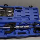 10-Piece Heavy Duty CV Axle Puller Tool Set: Slide Hammer, 2" & 2.5" Forks for Effortless CV Joint Removal