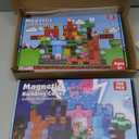 Goody King Magnetic Blocks |100PCS Magnetic Building Cube Game, Constructions Toys for Boys & Girls Age 3-4, 5 6 7 8 9 10, STEM Montessori Stacking Toy, Sensory Tiles Building Birthday for Toddlers