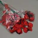 CODE FLORIST 2200 PCS Dark-Red Silk Rose Petals for Romantic Night,Wedding,Proposal Anniversary Flower Decorations