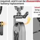 For Chevy GMC Key Fob Cover with Keychain.Compatible with 2023 2022 2021 2020 2019 GMC Sierra, Chevy Silverado 1500 2500HD 3500HD,No Screws Required for Installation. (Frosted Matte Gray-5 Buttons)