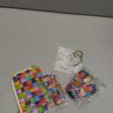 Lanyard Wallet with Id Badge Holder, Autism Awareness RFID Small Keychain Wallet Women Wristlet, Cute Zipper Credit Card Holder Phone Wrist Neck Strap for Key Name Tag, Student Office Gifts