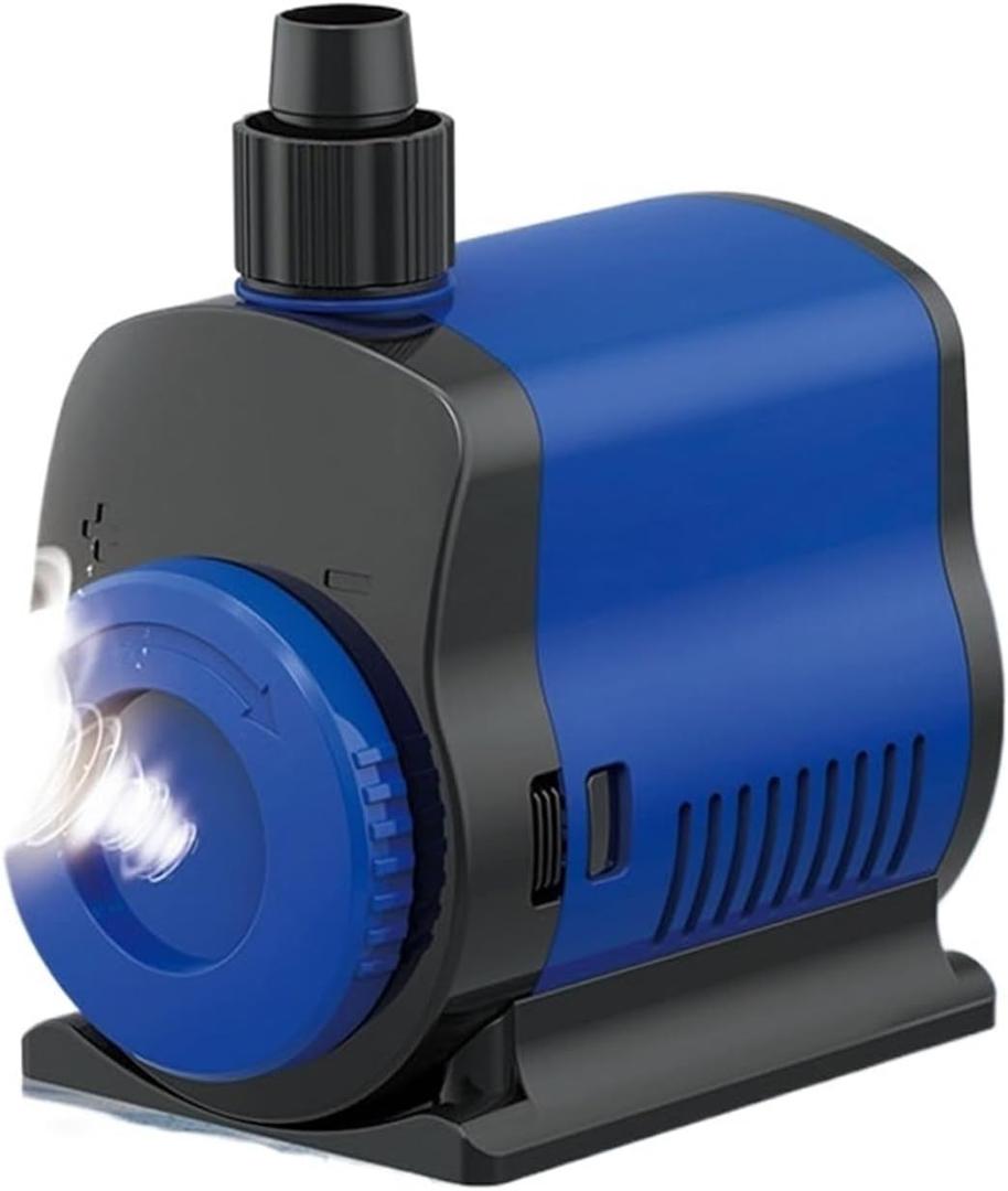 JQP Water Filter Pump Aquarium Fish Tank Silent Submersible JQP-3000 JQP-2500 JQP-500(JQP2500) (Blue)