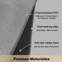 Under Grill Mat for Outdoor Grill, 65 x 36 inches Heavy Duty Under Grill Pad, Oil-Proof Waterproof BBQ Floor Protector for Lawn, Deck and Patio