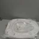 Delta Faucet Wycliffe Slow Close Elongated Toilet Seat with Non-Slip Seat Bumpers, Soft Close Toilet Seat Elongated, Toilet Seat Slow Close, White 811901-WH