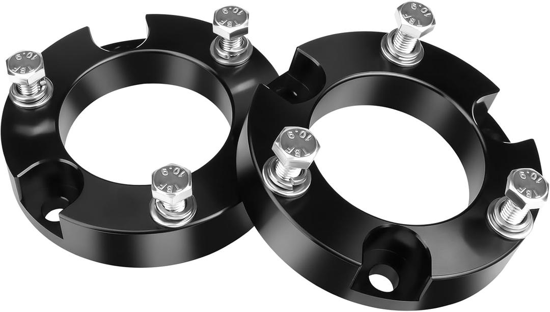 HHCSOP 2" Front Leveling Lift Kits, Compatible with Toyota 2005-2023 Tacoma/ 2003-2023 4Runner/ 2007-2015 FJ Cruiser, Raise 2 Inch Front Strut Spacer Suspension Lift Spacers