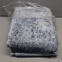 6x9 Ft Large Area Rugs for Living Room, Soft Non-Slip Washable Rugs Modern Abstract Pattern Carpet for Bedroom Indoor Floor Nursery Home Decor (Blue)