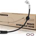 A-Premium Front Driver Brake Hydraulic Hose Compatible with Select Cadillac Models - XTS 2013-2019