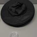 ZeeDix 24 Pcs Halloween Witch Hats Hanging Decor Indoor, Black Floating Witches Hat with 98 Ft Hanging Rope, Wizard Costume Accessories Outdoor Halloween Decorations for Home Yard Porch Ceiling