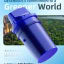 Water Filter Replacement Compatible with All PUR, PUR Plus Water Pitcher and Dispenser PPF951K, CRF950Z, PPF900Z, PPT700W, CR-1100C, Effectively Reducing Lead, Chromium, 4 Pack, By DESENRUIS