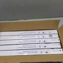 LONTAN Soft Close Drawer Slides 22 Inch Side Mount Heavy Duty Cabinet Drawer Glides 10 Pairs - Ball Bearing Full Extension Kitchen Cabinet Rails 100 LB Capacity