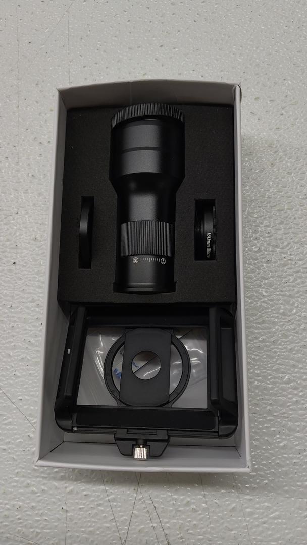 Evil eye 2 in 1 Phone Camera Lens Kit, 6X Telephoto Lens & 150mm Macro Lens with Universal Lens Clip, Phone Lens Attachment for iPhone and Andriod