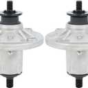Deck Spindle Assembly for John Deere X300 Z225 X304 X324 X310 X300R AM136733 AM143469 AM134292 Mower Spindle for Oregon 82-358 2 Pack