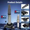 Ignition Coil Pack UF596 & Double Iridium Spark Plug 2009 2010 2011 for Toyota Corolla Matrix Prius 2012 2013 2014 2015 2017 for Lexus Scion IM XD for Pontiac Vibe 1.8L L4 UF619 90919-02258