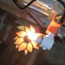 Stained Glass Sunflower Night Light,Suitable for corridors, bedrooms, and Kitchens.A Gift for mom.DYM8011