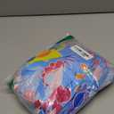 Hicarer 6 Pcs Hippie Costume Accessories Set Includes Headband Poncho Necklace Earrings Sunglasses for Women Girls