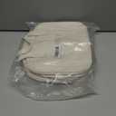 Travel Makeup Bag Skin-feel Leather, Large Capacity Cosmetic case for Women, Waterproof Portable Make up Organizer with Divider and Handle for Toiletries, Beauty Essentials (Beige)