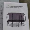 Trampoline 12FT 14FT Enclosure Net Outdoor Jump for Kids and Adults Round ASTM Approved Heavy-Duty Bounce Mat with Enhanced Weight Capacity