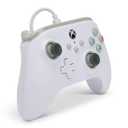 PowerA Wired Controller for Xbox Series X|S - White, gamepad, wired video game controller, gaming controller, works with Xbox One