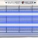 mafiti Bug Zapper Fly Traps Indoor Hanging Electric Mosquito Killer 3500V Gnats Fruit Trap for Home Restaurants Kitchen Garden Black