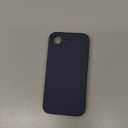 Vooii Compatible with iPhone 16e Case, Liquid Silicone Upgrade [Camera Protection] [Soft Anti-Scratch Microfiber Lining] Shockproof Phone Case for iPhone 16e 6.1 inch - Navy Blue