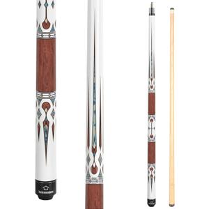 HomeSeason Pool Cue Stick 57" Billiard Cue Sticks Professional Low Deflection Pool Sticks (21oz)