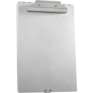 Amazon Basics Metal Clipboard with 2 Compartments and Interior 250 Sheet Paper Storage, 14.09 x 9.21 x 2.6 inches, letter size, Silver