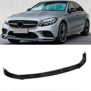 Front Bumper Lip Splitter Fit for Mercedes Benz C Class W205 C200 C300