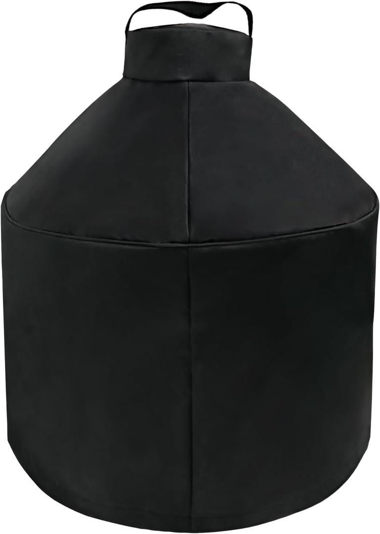 13inch Kamado Grill Cover fit for mini Big Green Egg, kamado Joe and More, Heavy Duty, Waterproof, dust-Proof Cover, 17.5 Dia*23.5 H